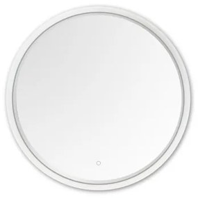 Oglindă LED retroiluminată pentru baie Zuma Line D2526 24W/230V 3000/4000/6000K IP44 alb/auriu