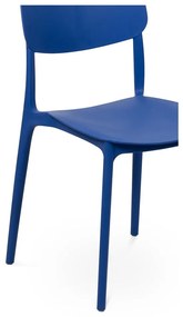 Scaun de grădină albastru din plastic Hébé – Bonami Essentials