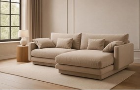 Colțar bej (cu colț pe partea dreaptă) Torino – Micadoni Home