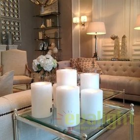 Set de 2 lumanari artificiale H-15cm 106946 HZ