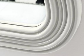 Oglinda de perete decorativa Alice II 100cm alb A-45943 VC