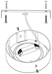 Eglo - Plafonieră LED RGBW compatibilă cu dimmer FUEVA-C LED/21W/230V