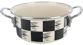 Orion Casserole smaltată Șah Lem, 1,6 l, diametru18 cm, diam. 18 cm