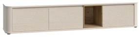 Comodă TV INAR, bej/maro