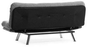 Canapea extensibilă BINA, 2 locuri, gri deschis