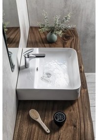 Isvea - Lavoar SOTT AQUA 50x50 cm, montare pe blat/suspendat, ceramică, alb