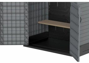 Duramax Cutie de depozitare pentru grădinăStoreAway gri, 850 l