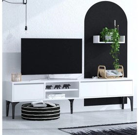 Mobilier living Aliex 9 (alb). 1089384
