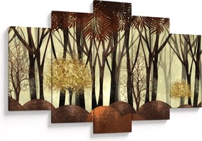 Tablou - Pădure decorativă (150x105 cm)