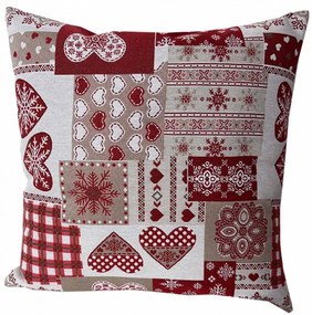 Husă de pernă cu motive de iarnă