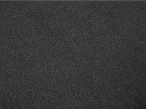 Canapea neagră pentru dormitul zilnic/extensibilă 220 cm Cocoone – Bobochic Paris