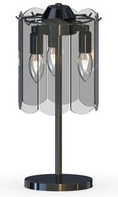 Veioza, Lampa de masa moderna Nira negru
