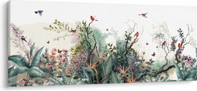 Tablou - Peisaj natural, acvariu (120x50 cm)