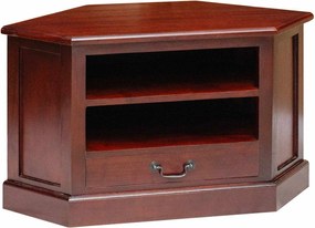 vidaXL DulapdecolțpentruTV Maro 80 x 40,5 x 45 cm Lemn masiv de mahon