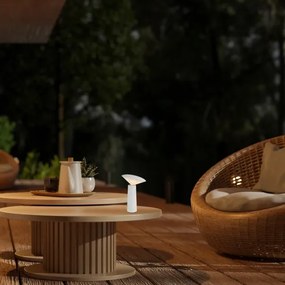 Lampă LED tactilă reîncărcabilă dimabilă de masă Rabalux 77146 POLPERRO LED/3W/3,7V 1200mAh alb