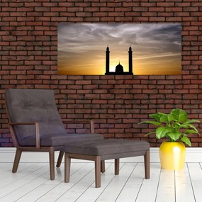 Tablou cu obiect istoric (120x50 cm)