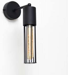 Lampă de perete MELODY 1xE27/15W/230V negru