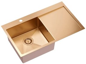 Chiuveta inox RUSSEL 111 cupru