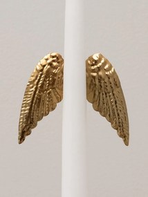 Accesoriu tip ac de lumanare, auriu, din metal, Wings