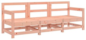 825532 vidaXL Set mobilier de grădină, 3 piese, lemn masiv douglas