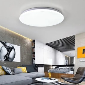 Plafonieră LED dimabilă ANCORA LED/36W/230V Wi-Fi Tuya Immax NEO 07156-45 + telecomandă