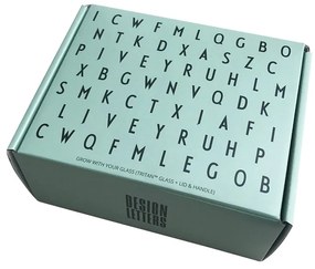 Cană pentru copii Design Letters Grow With Your Cup, verde