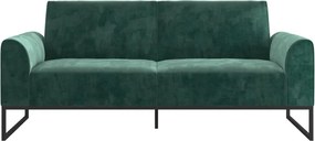 Canapea extensibilă verde 217 cm Adley - CosmoLiving by Cosmopolitan