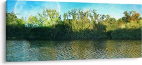 Tablou - lac (120x50 cm)