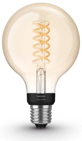 Bec LED dimabil Philips Hue WHITE FILAMENT G93 E27/7,2W/230V 2100K