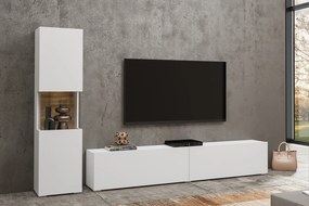 Mobilier living Avernic Typ 09 (Alb + Stejar wotan). 1042049