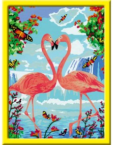 PICTURA PE NUMERE - FLAMINGO 2 - RAVENSBURGER (RVSPBN28991)