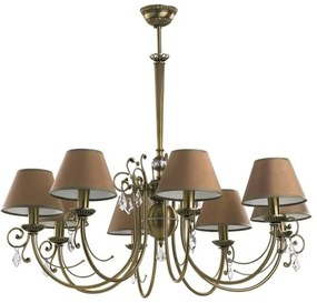 Candelabru elegant 8 brate, design clasic Coco