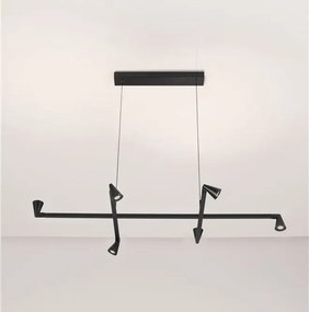 Lustra suspendata cu 6 spoturi LED RIVO