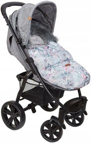 ShopJK SAC DE IARNĂ PENTRU CĂRUCIOR - LAVENDER GARDEN - 016541