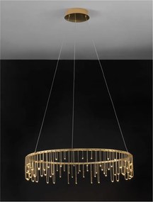 Lustra LED design ambiental deosebit Stellar 80cm