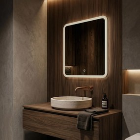 Oglindă LED 70x70cm TOP-2