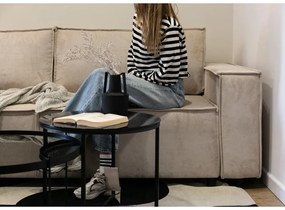 Canapea trei locuri Copenhagen  (caramel + negru). 1098886