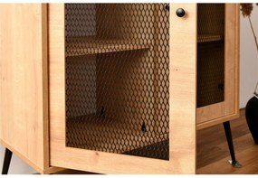 Dulap Masilu 1 (stejar + negru). 1106774