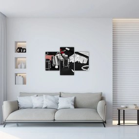 Tablou cu uneltele de magie (90x60 cm)