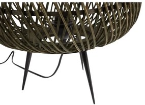 Lampă de masă MOZA 1xE27/60W/230V bambus verde