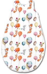 Sac de dormit copii 3-18 luni Kidizi Baloon Friends, 0.5 tog
