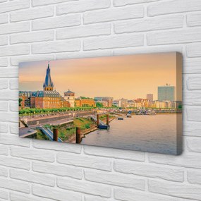 Tablouri canvas Germania Sunrise River