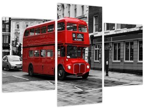 Tablou - Londra cu autobuz (90x60 cm)