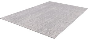 Covor gri deschis din lână 133x180 cm Eden – Agnella