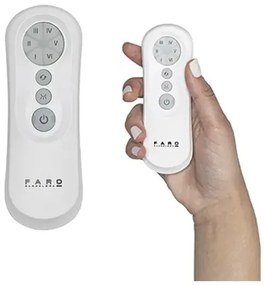 Ventilator de tavan MILOS negru FARO 34100 + remote control