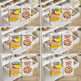 HOMCOM Dulap pentru Cuptorul cu Microunde cu Roți, Bufet de Bucătărie cu Sertar, Blat pentru Electrocasnice, Dulap cu 2 Uși, Raft Glisant și Raft Deschis, Cărucior de Bucătărie pentru Sufragerie, 59x40x92cm, Alb | Aosom Romania