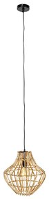 Lampă suspendată rurală bambus 36 cm - Canna