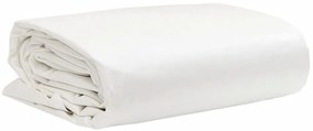 vidaXL Prelată, alb, 1x2,5 m, 650 g/m²