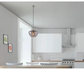 Lustră pe cablu SEVENTIES 1xE27/40W/230V transparent Briloner 4016-014