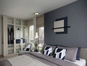 Pendul din metal crem satinat Bera